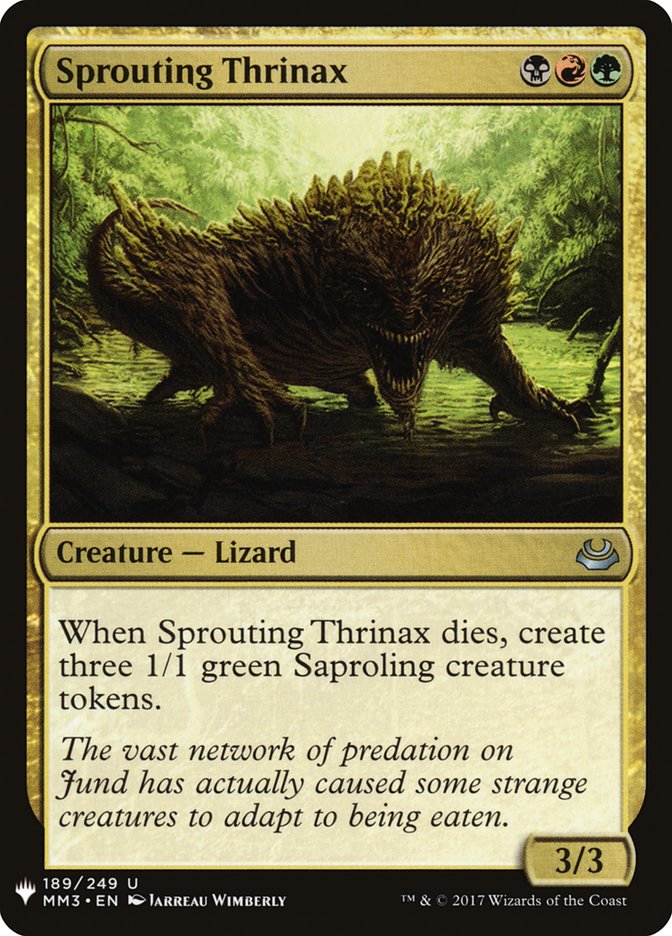 Sprouting Thrinax [Mystery Booster] | Gam3 Escape