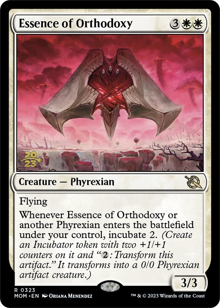 Essence of Orthodoxy [March of the Machine Prerelease Promos] | Gam3 Escape