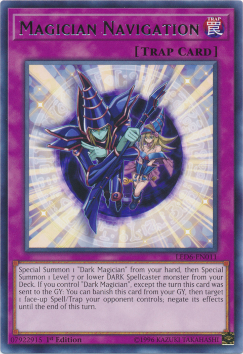 Magician Navigation [LED6-EN011] Rare | Gam3 Escape