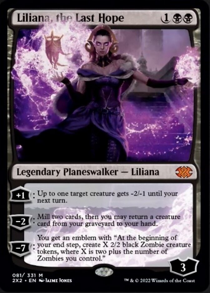 Liliana, the Last Hope [Double Masters 2022] | Gam3 Escape