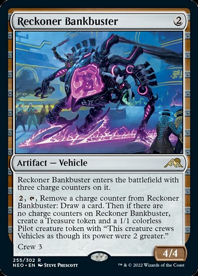 Reckoner Bankbuster [Kamigawa: Neon Dynasty] | Gam3 Escape