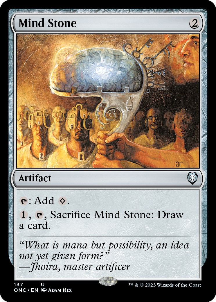 Mind Stone [Phyrexia: All Will Be One Commander] | Gam3 Escape