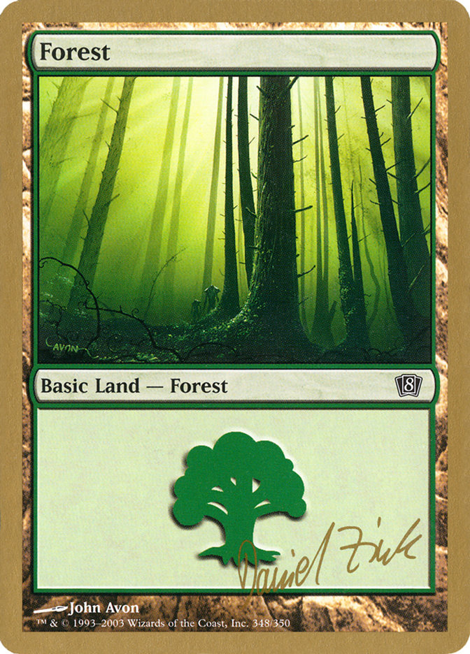 Forest (dz348) (Daniel Zink) [World Championship Decks 2003] | Gam3 Escape