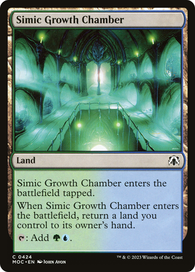 Simic Growth Chamber [March of the Machine Commander] | Gam3 Escape