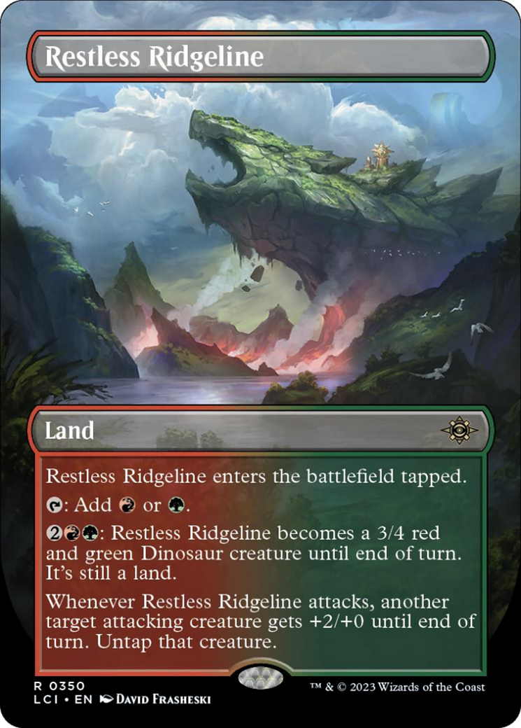 Restless Ridgeline (Borderless) [The Lost Caverns of Ixalan] | Gam3 Escape