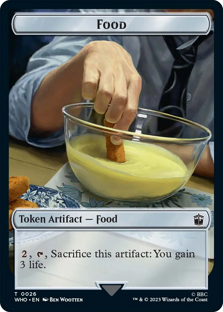 Food Token [Doctor Who Tokens] | Gam3 Escape