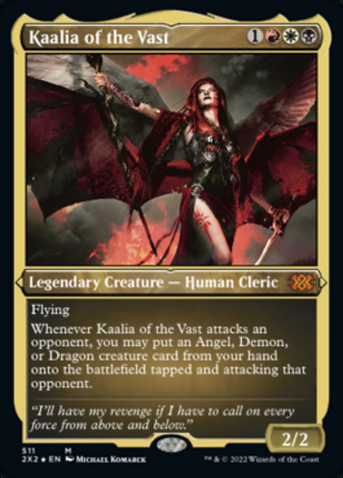 Kaalia of the Vast (Foil Etched) [Double Masters 2022] | Gam3 Escape