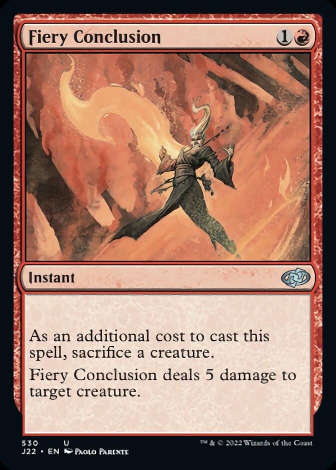Fiery Conclusion [Jumpstart 2022] | Gam3 Escape