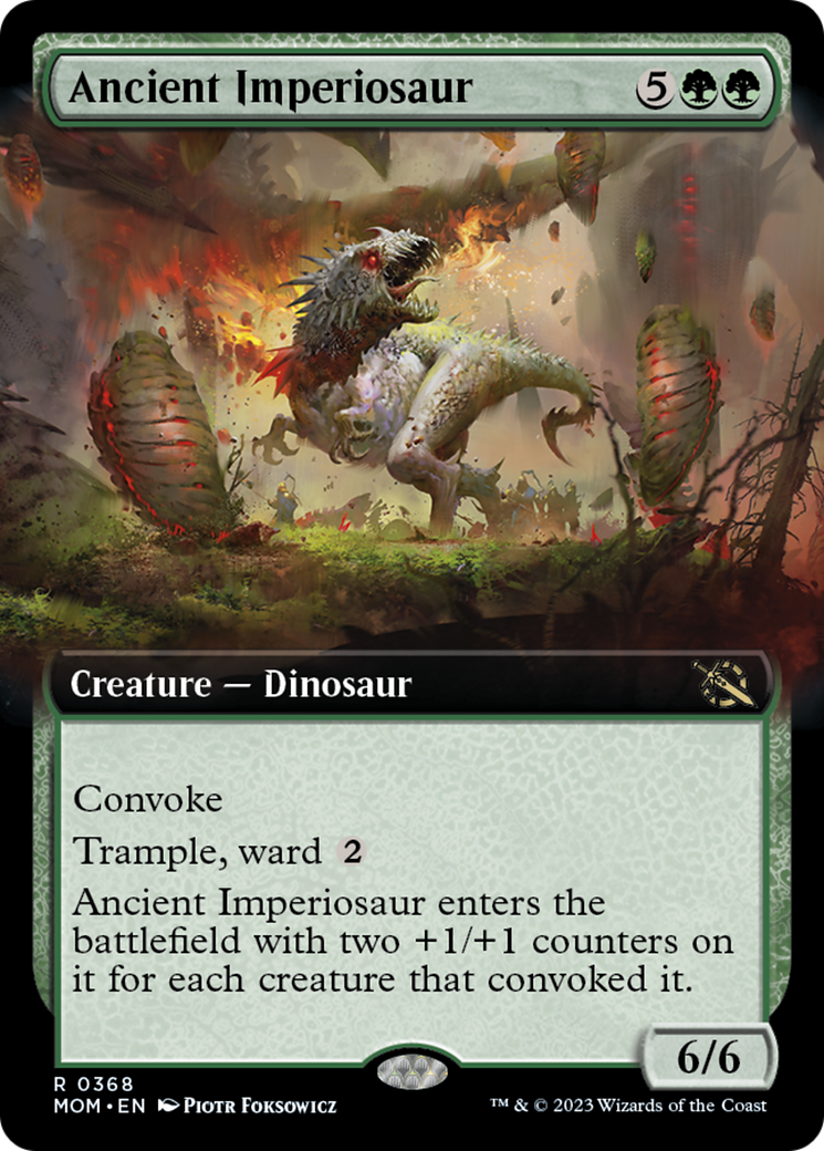 Ancient Imperiosaur (Extended Art) [March of the Machine] | Gam3 Escape