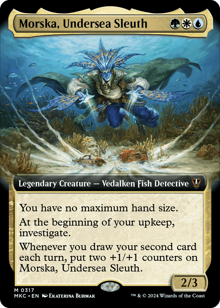 Morska, Undersea Sleuth (Extended Art) [Murders at Karlov Manor Commander] | Gam3 Escape