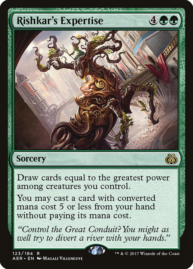 Rishkar's Expertise [Aether Revolt] | Gam3 Escape