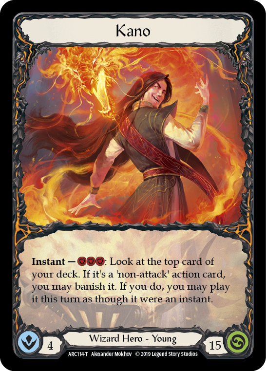 Kano // Viserai [ARC114-T // ARC076-T] (Arcane Rising)  1st Edition Normal | Gam3 Escape