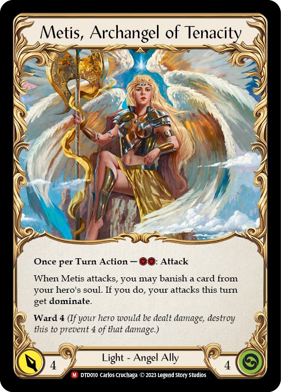 Figment of Tenacity // Metis, Archangel of Tenacity [DTD010] (Dusk Till Dawn) | Gam3 Escape