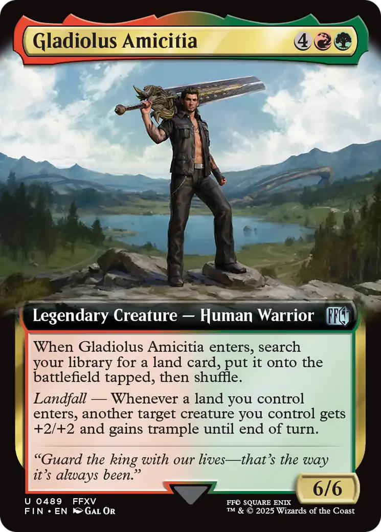 Gladiolus Amicitia (Extended Art) [FINAL FANTASY] | Gam3 Escape