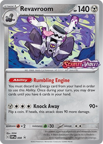 Revavroom (008) [Scarlet & Violet: Black Star Promos] | Gam3 Escape