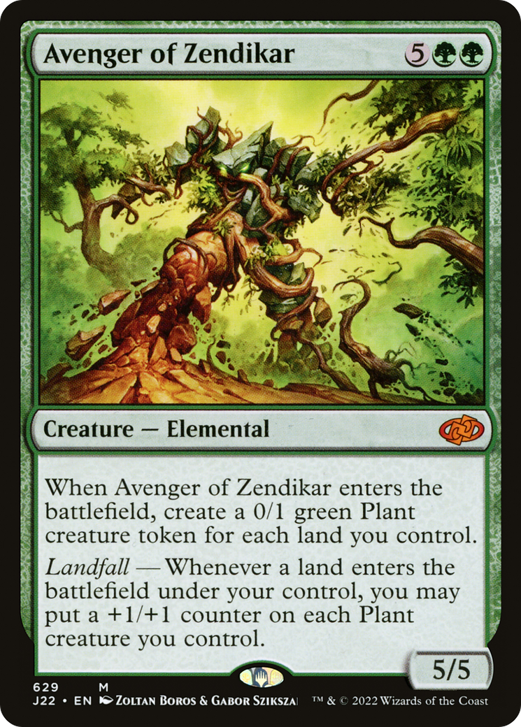 Avenger of Zendikar [Jumpstart 2022] | Gam3 Escape