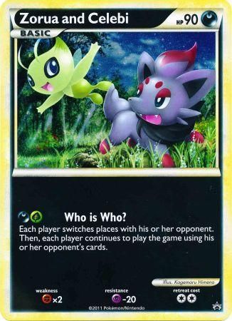 Zorua and Celebi (Jumbo Card) [Miscellaneous Cards] | Gam3 Escape