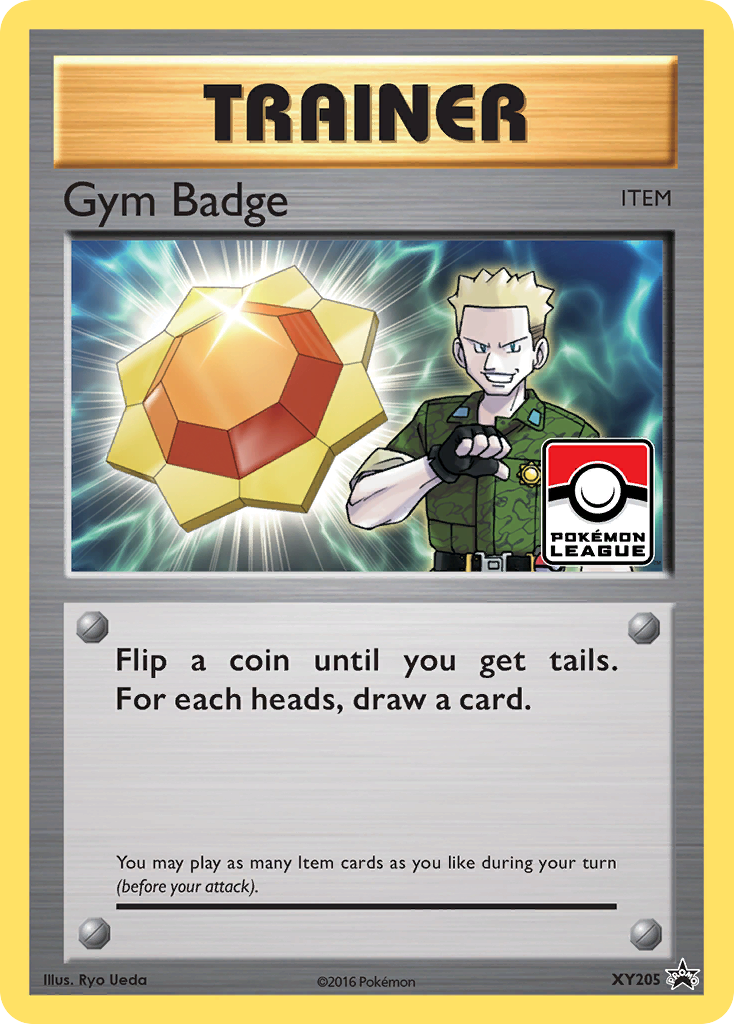 Gym Badge (XY205) (Lt. Surge) [XY: Black Star Promos] | Gam3 Escape