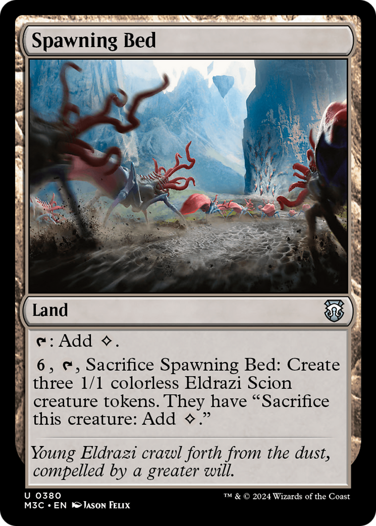 Spawning Bed (Ripple Foil) [Modern Horizons 3 Commander] | Gam3 Escape