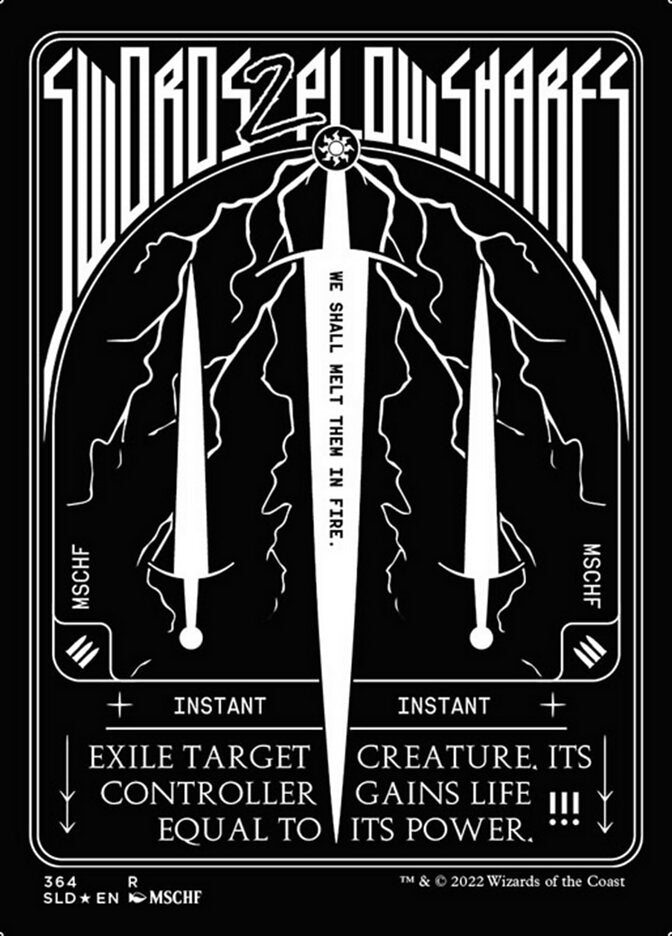 Swords to Plowshares (364) (Foil Etched) [Secret Lair Drop Series] | Gam3 Escape