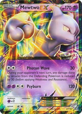 Mewtwo EX (XY183) (Jumbo Card) [XY: Black Star Promos] | Gam3 Escape