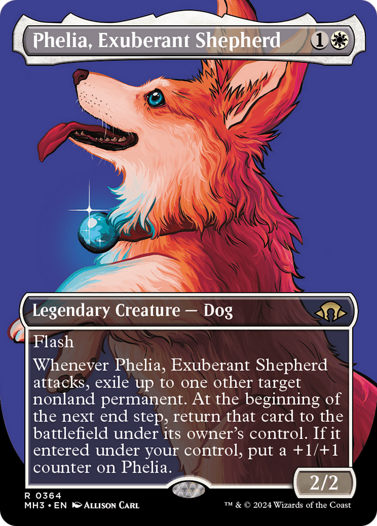 Phelia, Exuberant Shepherd (Borderless) [Modern Horizons 3] | Gam3 Escape