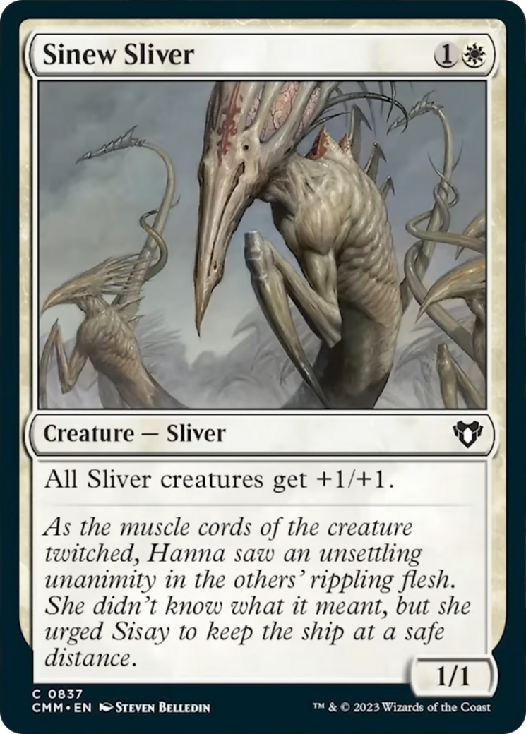 Sinew Sliver [Commander Masters] | Gam3 Escape