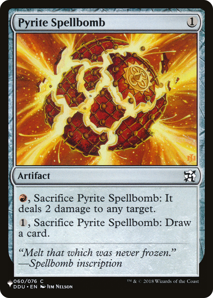 Pyrite Spellbomb [The List Reprints] | Gam3 Escape