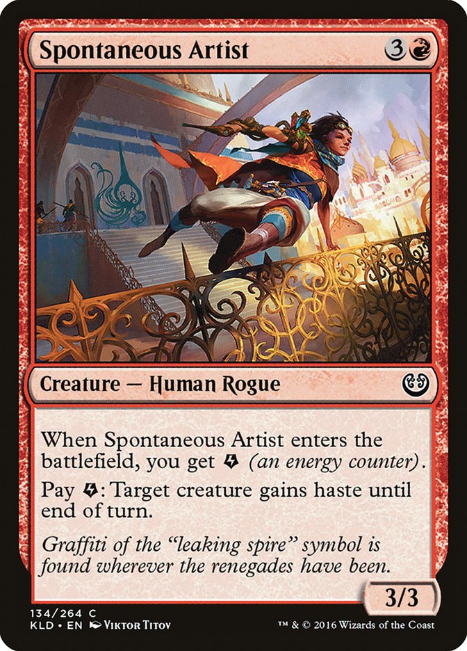 Spontaneous Artist [Kaladesh] | Gam3 Escape