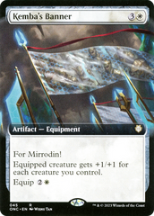 Kemba's Banner (Extended Art) [Phyrexia: All Will Be One Commander] | Gam3 Escape