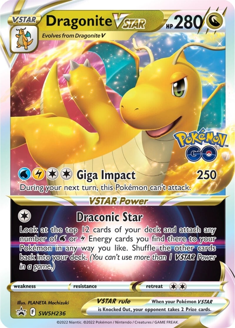 Dragonite VSTAR (SWSH236) [Sword & Shield: Black Star Promos] | Gam3 Escape