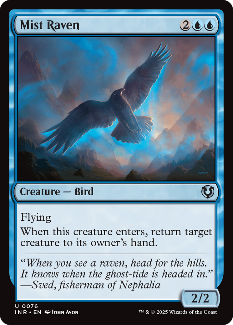 Mist Raven [Innistrad Remastered] | Gam3 Escape