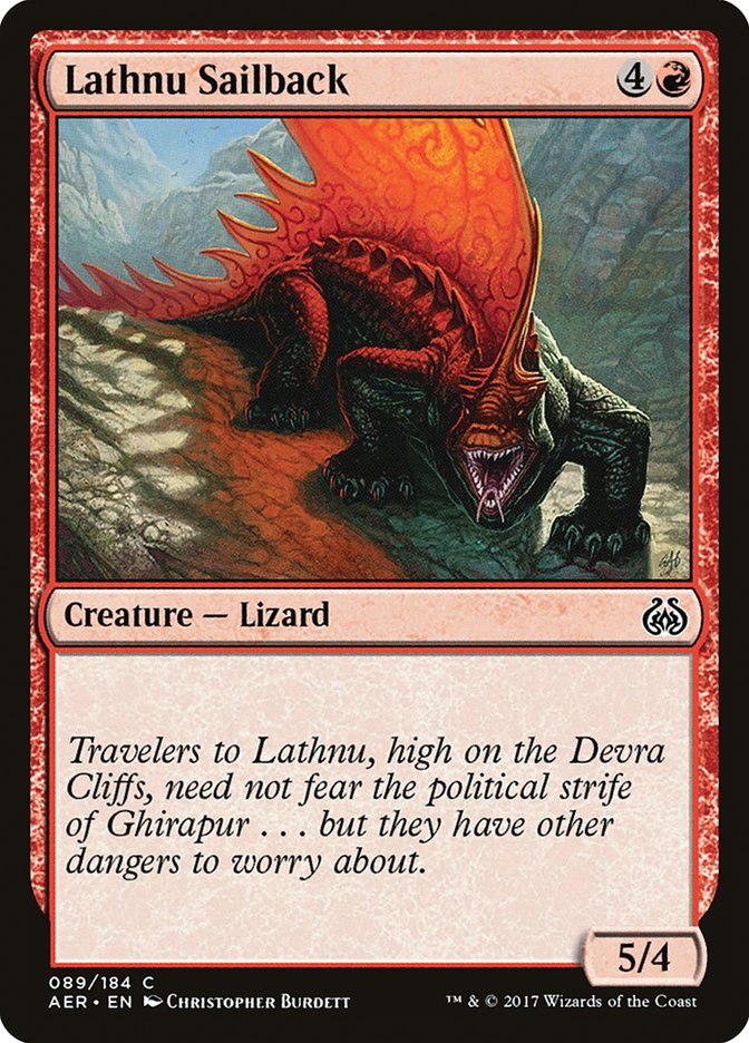 Lathnu Sailback [Aether Revolt] | Gam3 Escape