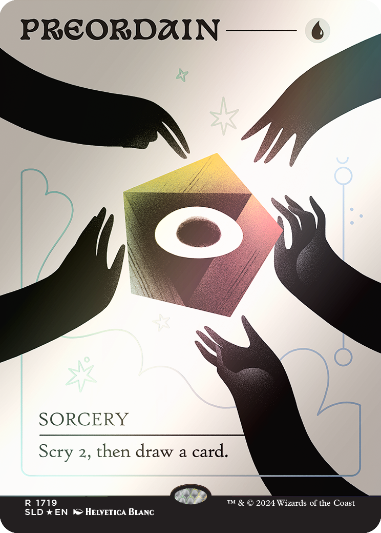 Preordain (1719) (Rainbow Foil) [Secret Lair Drop Series] | Gam3 Escape