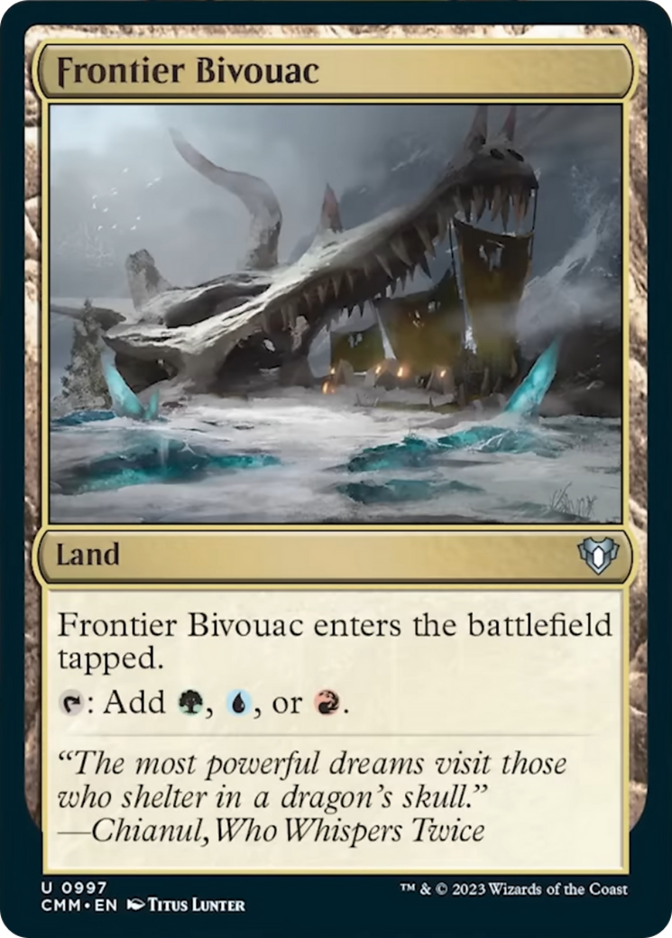 Frontier Bivouac [Commander Masters] | Gam3 Escape