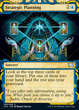 Strategic Planning (Foil Etched) [Strixhaven: Mystical Archive] | Gam3 Escape