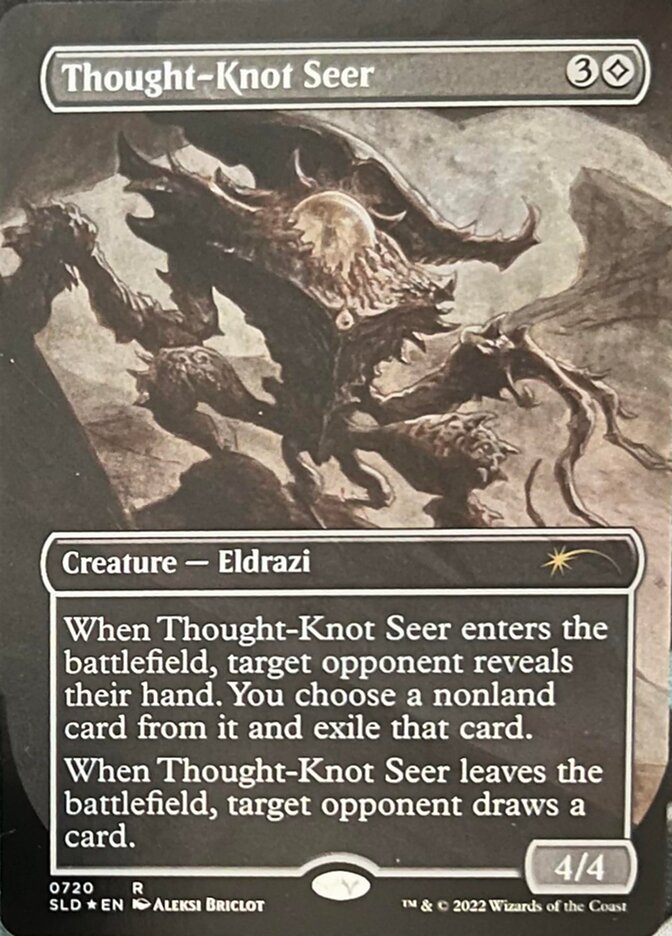 Thought-Knot Seer (720) (Borderless) [Secret Lair Drop Promos] | Gam3 Escape