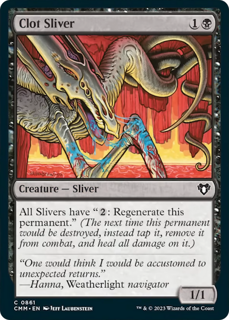 Clot Sliver [Commander Masters] | Gam3 Escape