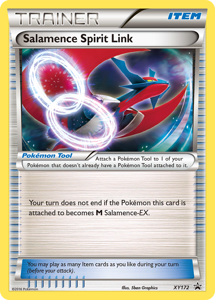 Salamence Spirit Link (XY172) [XY: Black Star Promos] | Gam3 Escape