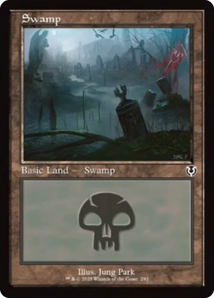 Swamp (292) (Retro Frame) [Innistrad Remastered] | Gam3 Escape