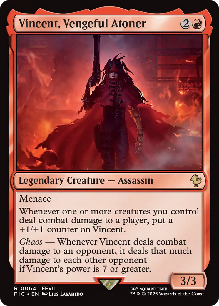 Vincent, Vengeful Atoner [FINAL FANTASY Commander] | Gam3 Escape