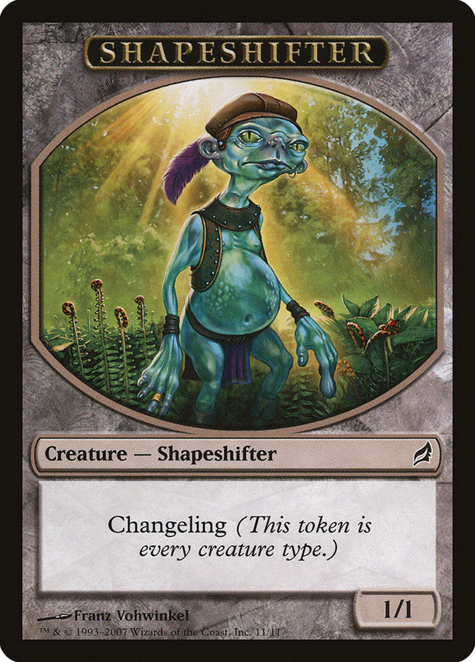 Shapeshifter Token [Lorwyn Tokens] | Gam3 Escape