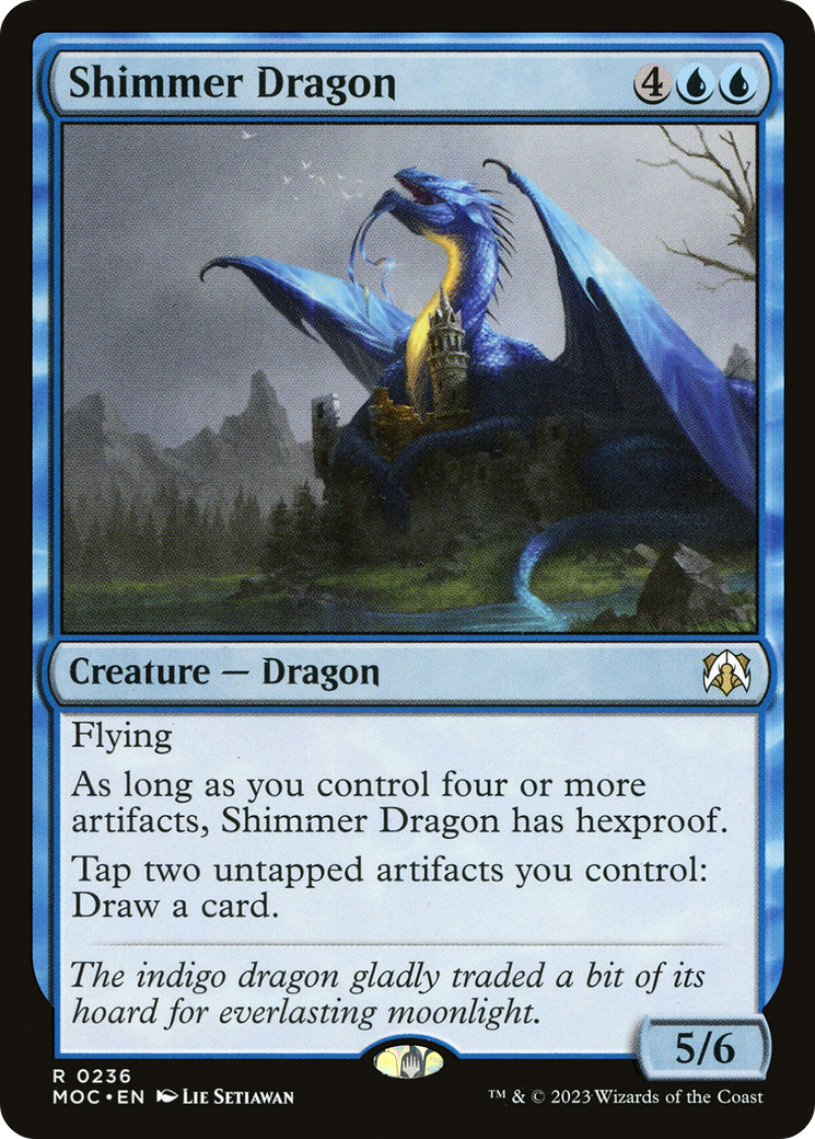 Shimmer Dragon [March of the Machine Commander] | Gam3 Escape