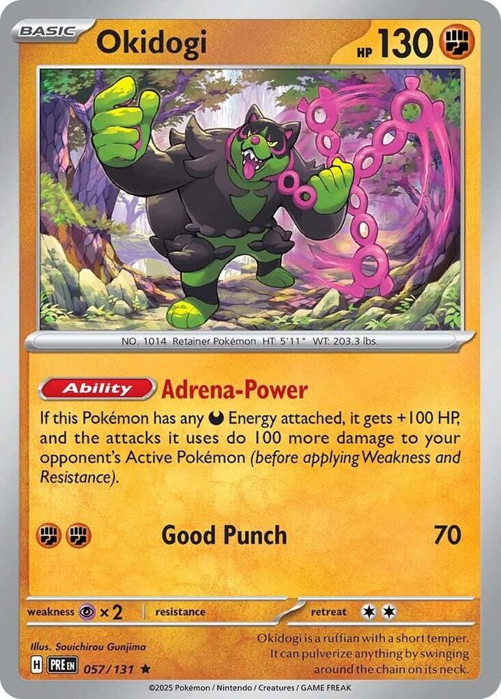 Okidogi (057/131) [Scarlet & Violet: Prismatic Evolutions] | Gam3 Escape