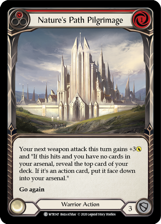Nature's Path Pilgrimage (Red) [U-WTR147] (Welcome to Rathe Unlimited)  Unlimited Normal | Gam3 Escape