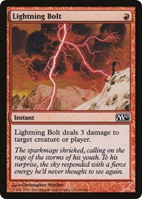 Lightning Bolt (M10) (Oversized) [Oversize Cards] | Gam3 Escape