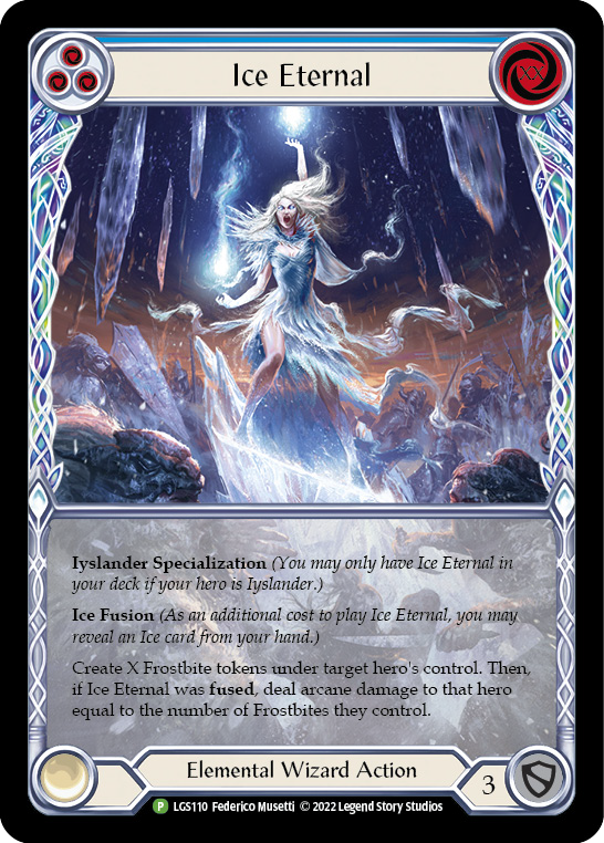 Ice Eternal [LGS110] (Promo)  Rainbow Foil | Gam3 Escape