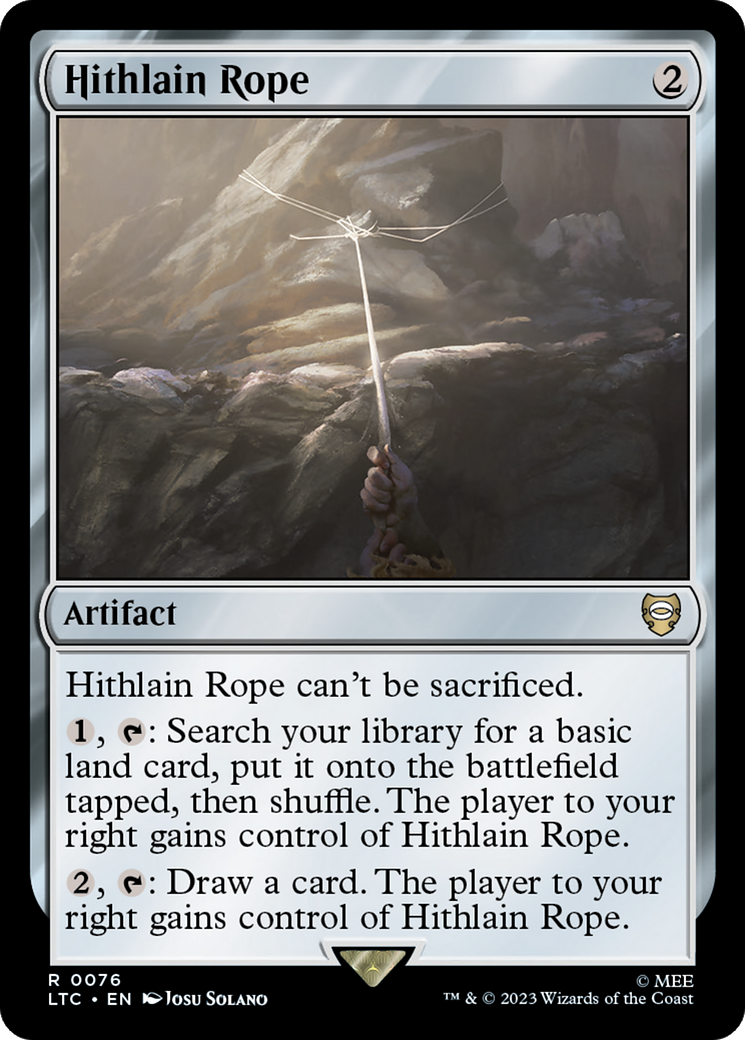 Hithlain Rope [The Lord of the Rings: Tales of Middle-Earth Commander] | Gam3 Escape