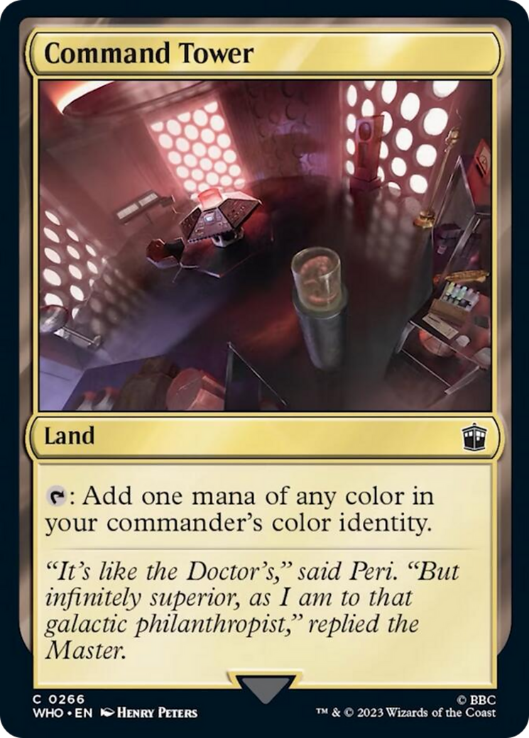 Command Tower (0266) [Doctor Who] | Gam3 Escape