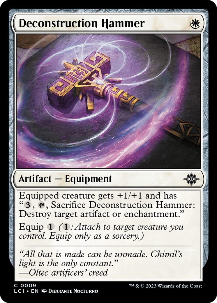 Deconstruction Hammer [The Lost Caverns of Ixalan] | Gam3 Escape